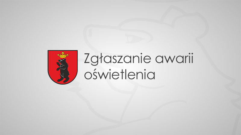 Zgłaszanie awarii oświetlenia