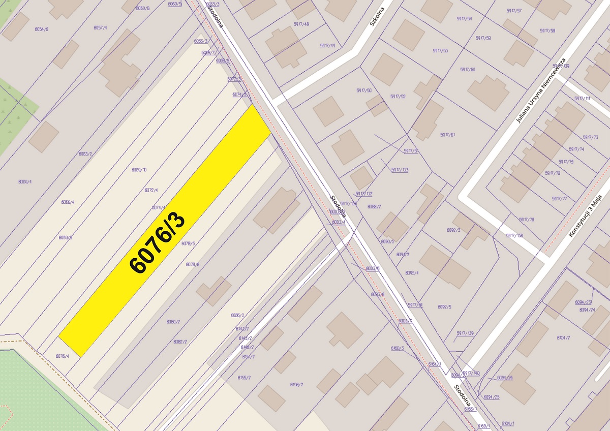 Nieruchomości położone przy ul. Stodolnej