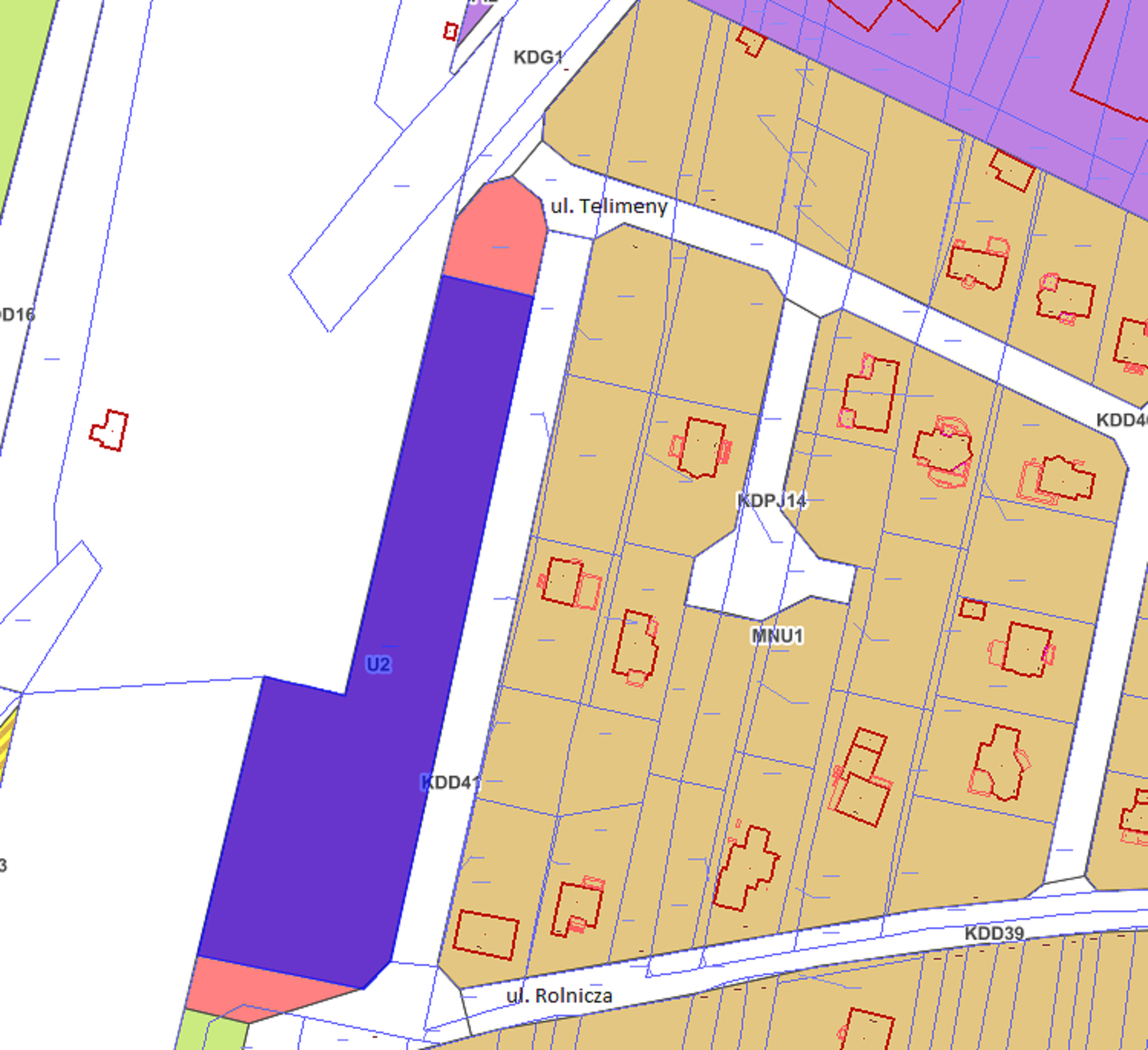 Nieruchomość położona przy ul. Południowej